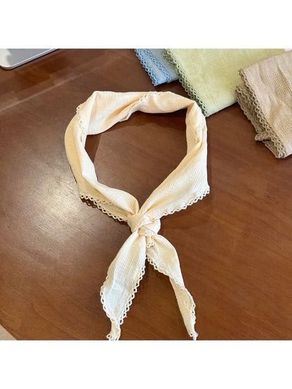 Scarvii - Nordic Solid Textured Triangle Bandana