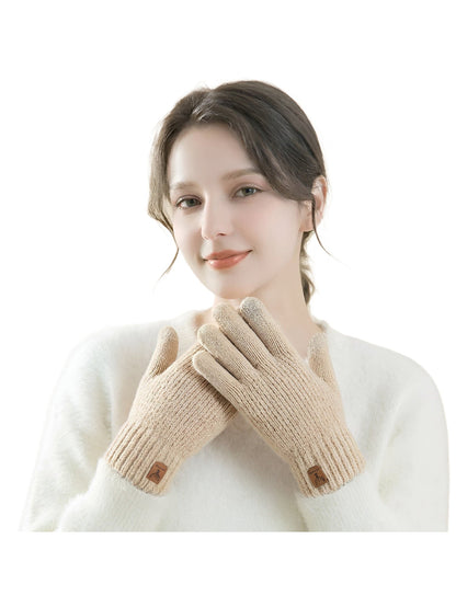 Gloving - Textured Knit Winter Gloves