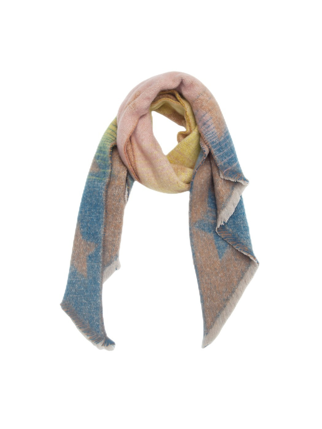 Scarvii - Winter Star-patterned Wrap Scarf for Cozy Warmth