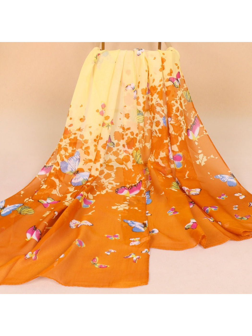 Scarvii - Spring Summer Butterfly Print Scarf