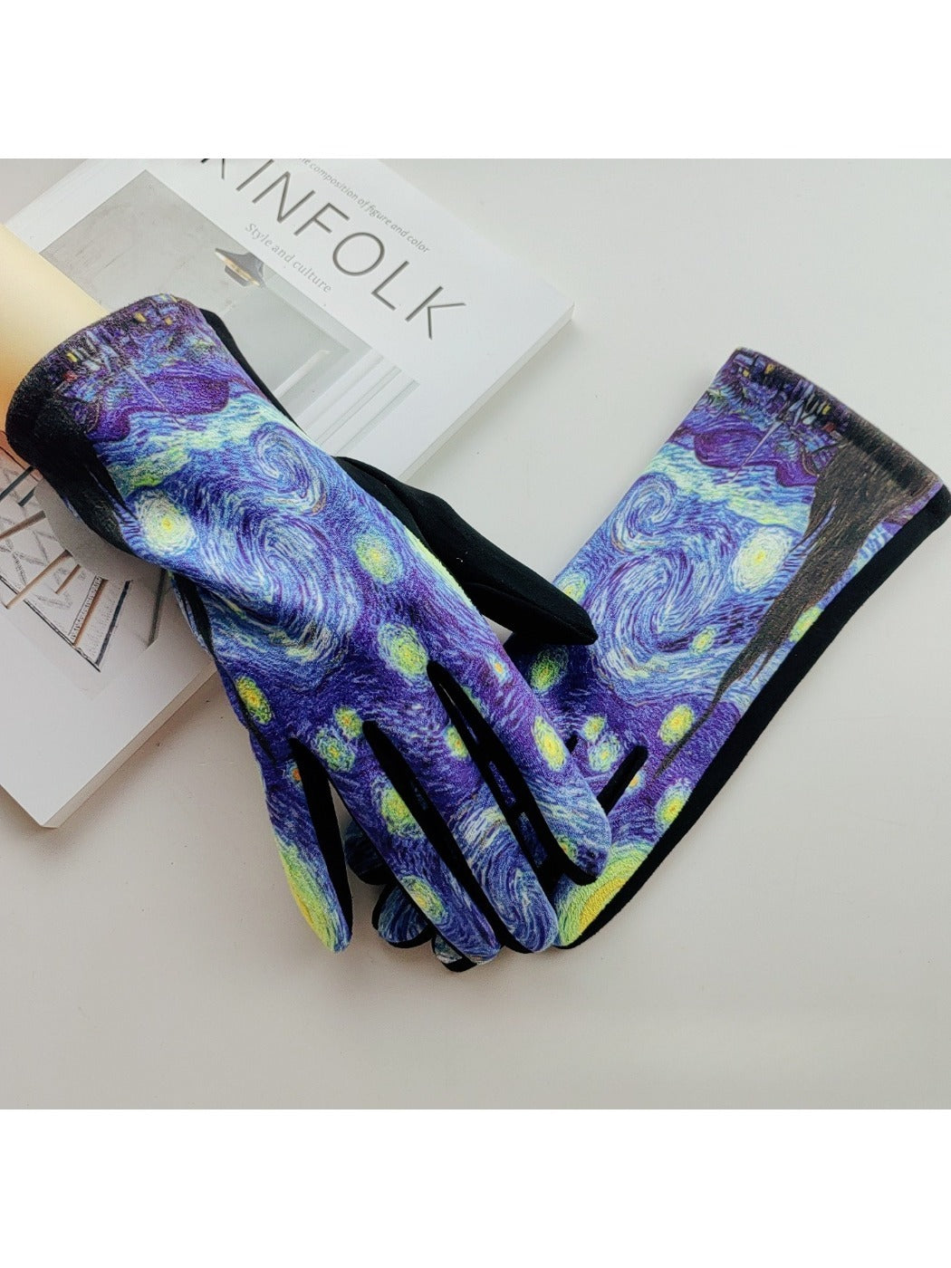Gloving - Art Print Winter Touchscreen Gloves