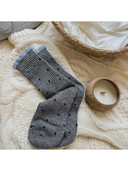 Rufia - Classic Tiny Dot Crew Socks