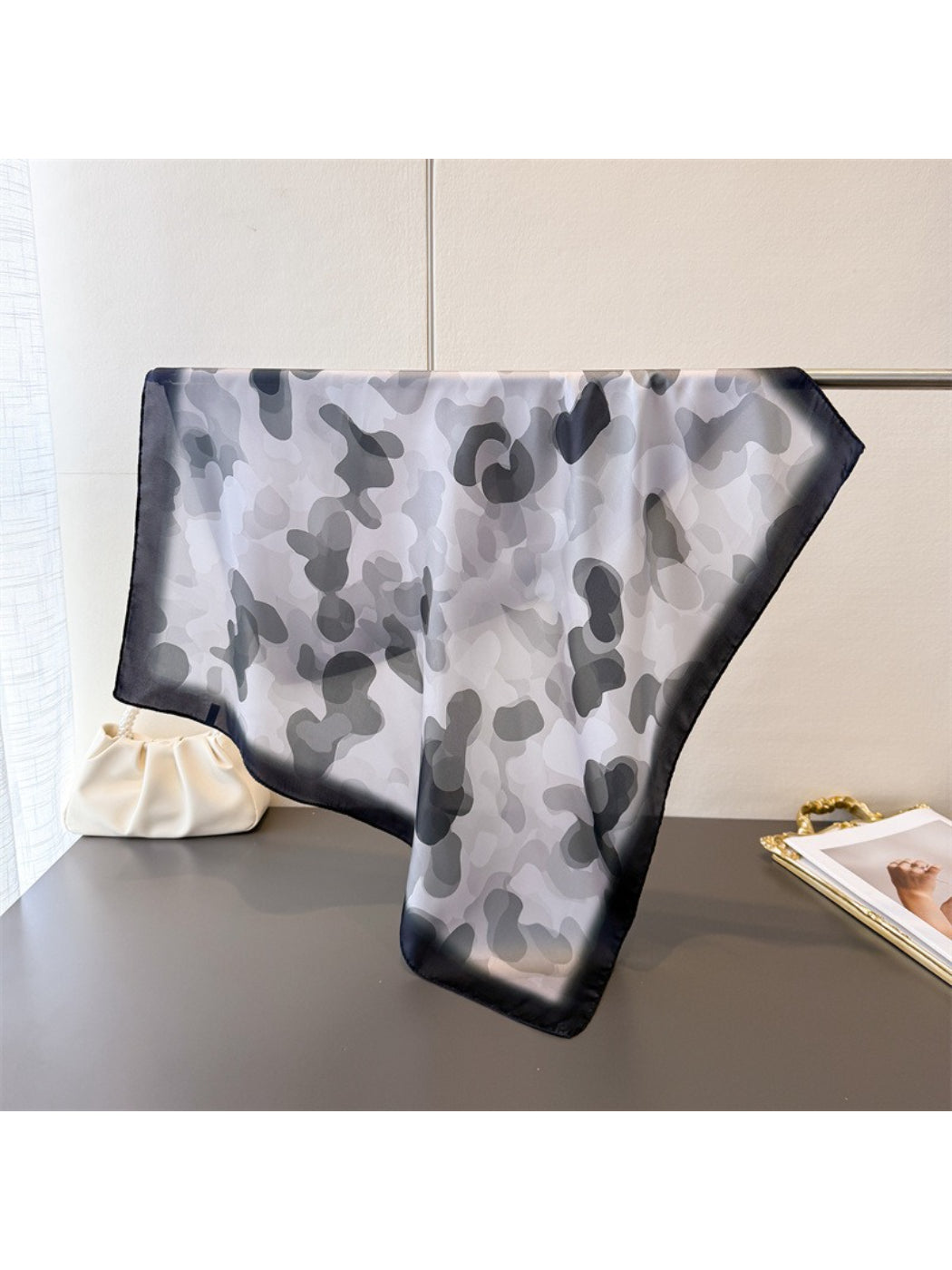 Scarvii Abstract Blush Square Scarf