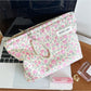 Cosbai Soft Rose Organizer Pouch with visible stitching details