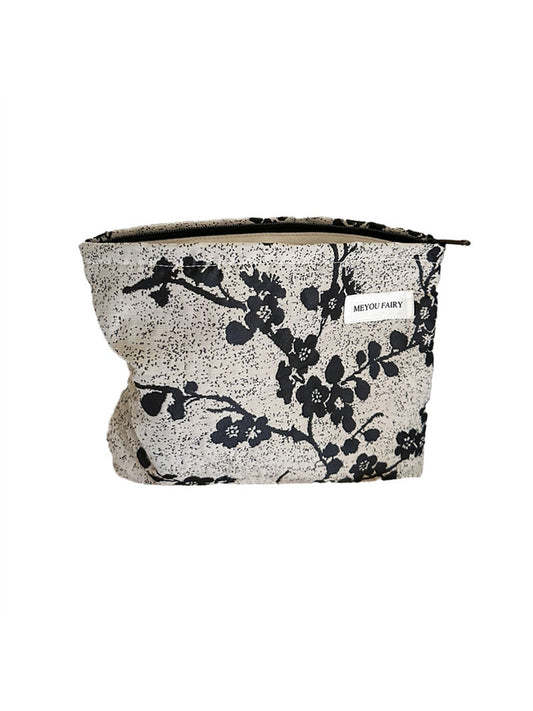 Cosbai - Plum Blossom Pattern Cosmetic Bag