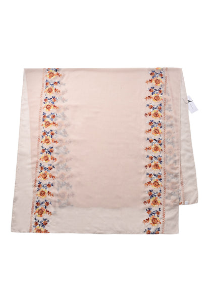 Scarvii - Boho Embroidered Floral Scarf - Soft & Charm