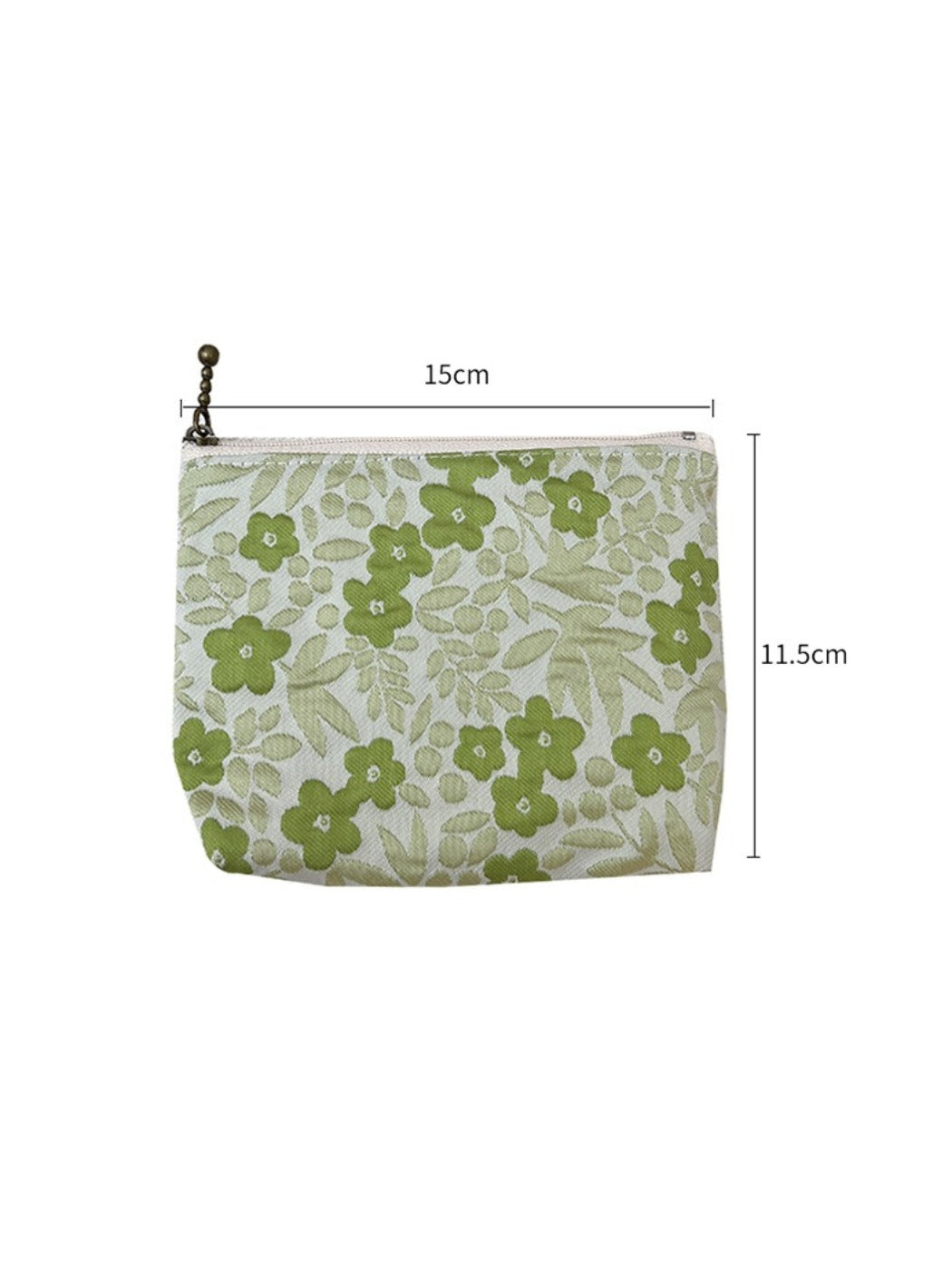Cosbai - Small Coin Purse with Leopard & Floral Prints