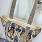 Cosbai - Atlas Print knit Shoulder Bag - Spacious & Vintage