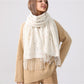 Scarvii - Polka Dots Tassel Winter Scarf