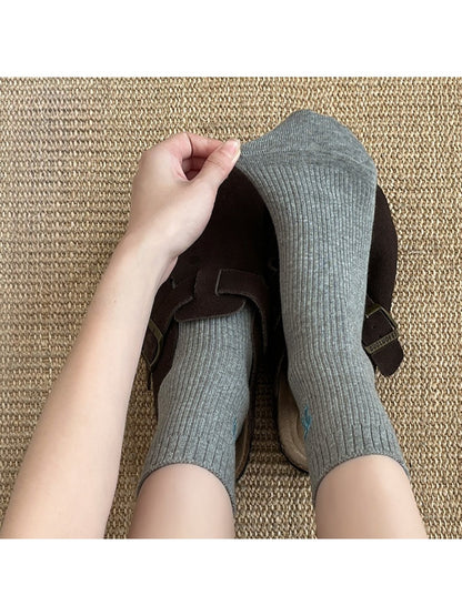 Rufia - Cute Winter Socks with Cartoon Bow Patterns
