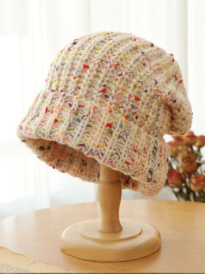 Haila - Knitted Splash Beanie Hat image 9