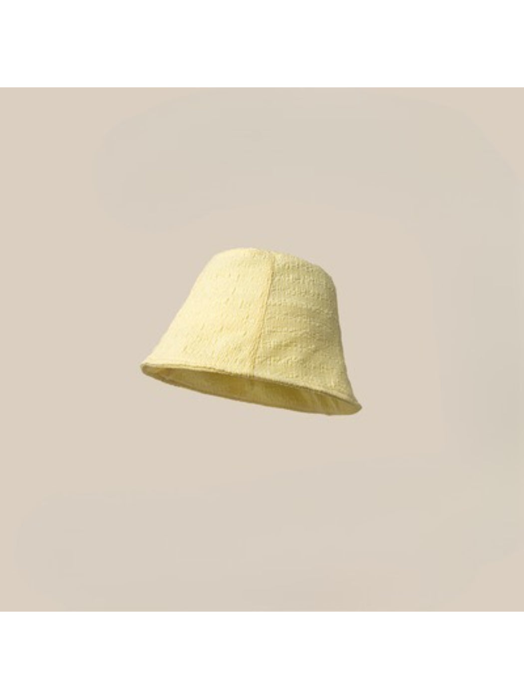 Haila - Soft Textured Minimal Bucket Hat