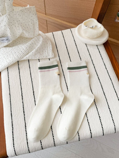Rufia - Casual Stripe Crew Socks product image 5