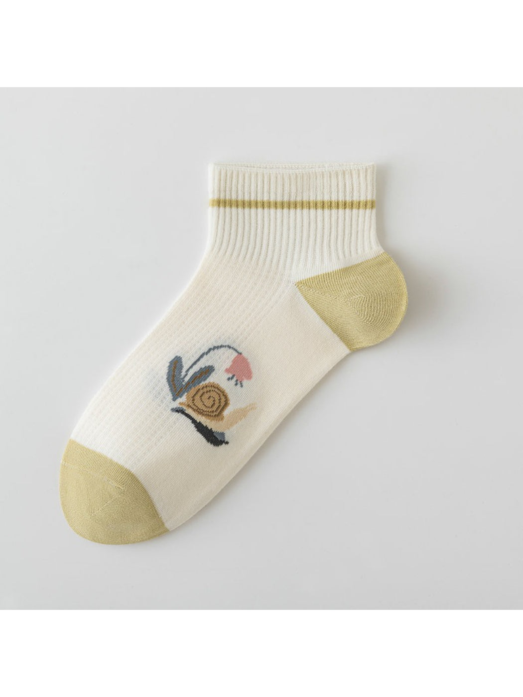 Rufia - Cute Snail Pattern Crew Socks product image 5