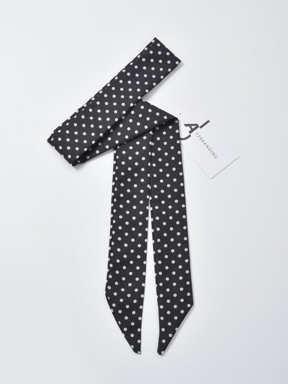 Scarvii - Polka Dot Skinny Scarf