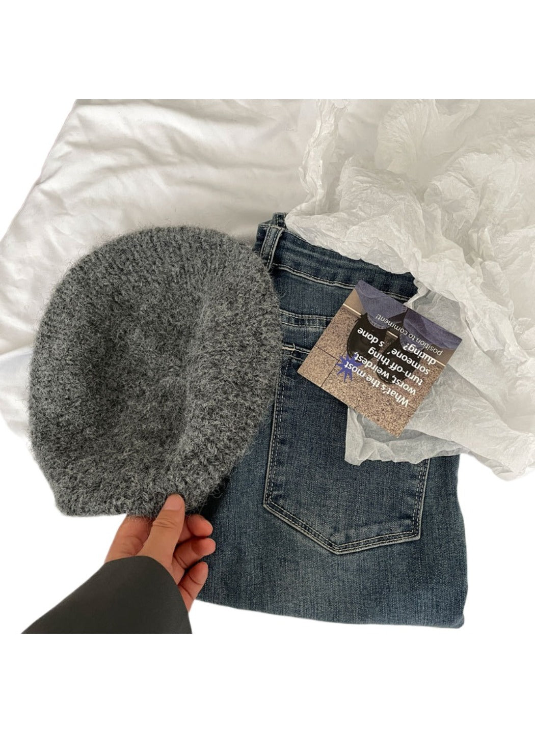Haila - Soft Knit Rolled Brim Beanie