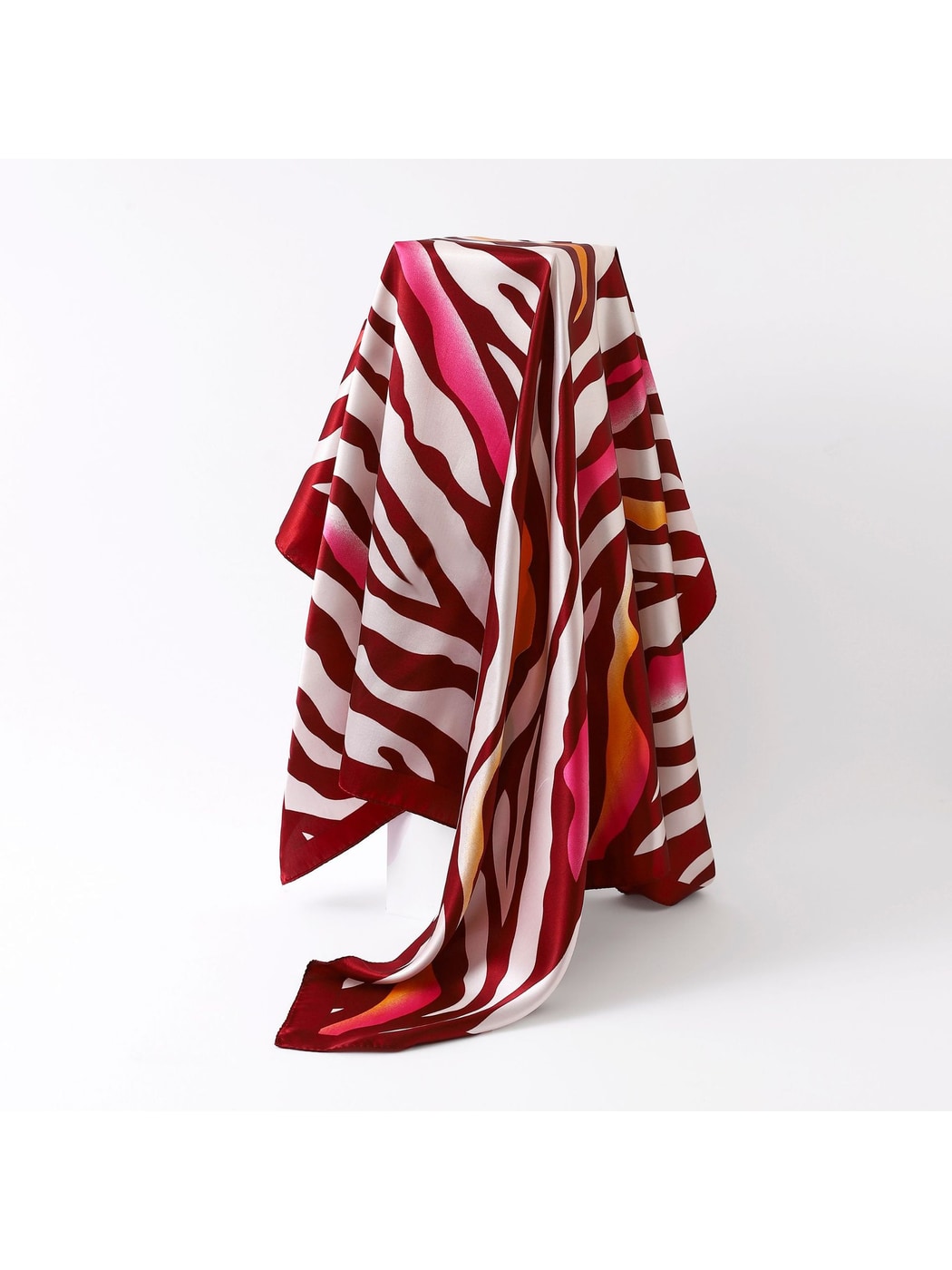 Scarvii - Zebra Print Geometric Square Scarf