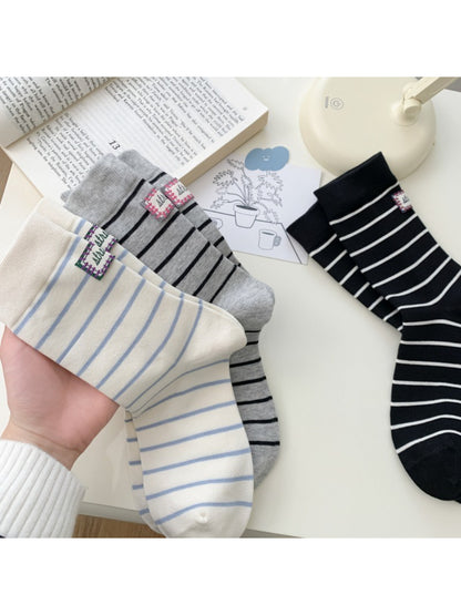 Rufia - Classic Thin Stripe Crew Socks product image 2