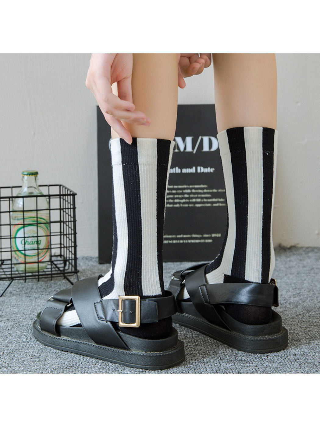 Rufia - Bold Stripe Crew Socks product image 3