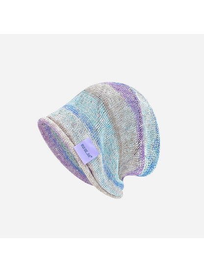 Haila - Foldable Relaxed Fit Brimless Knit Hat