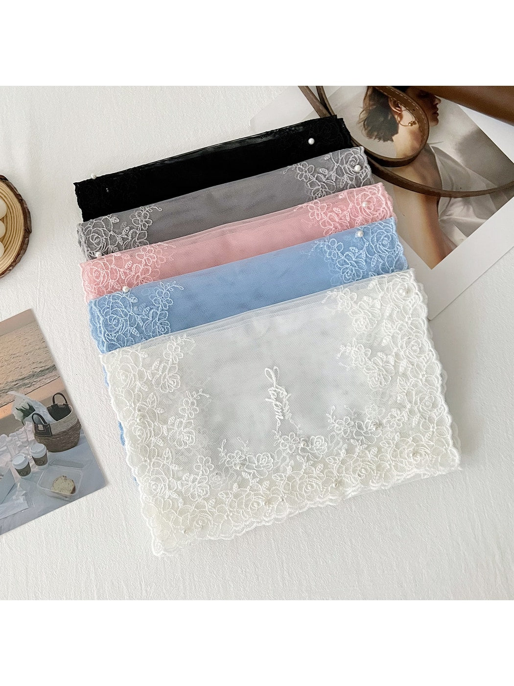 Scarvii - Sweet Style Lace Layering Long Scarf
