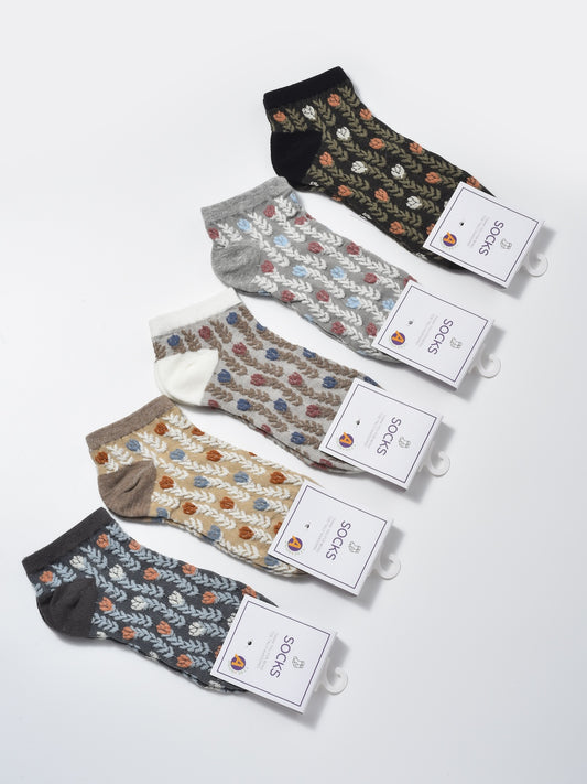 Rufia - Lace Floral Ankle Socks product image 1