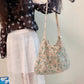 Vintage Floral Paisley Flower Tote Bag