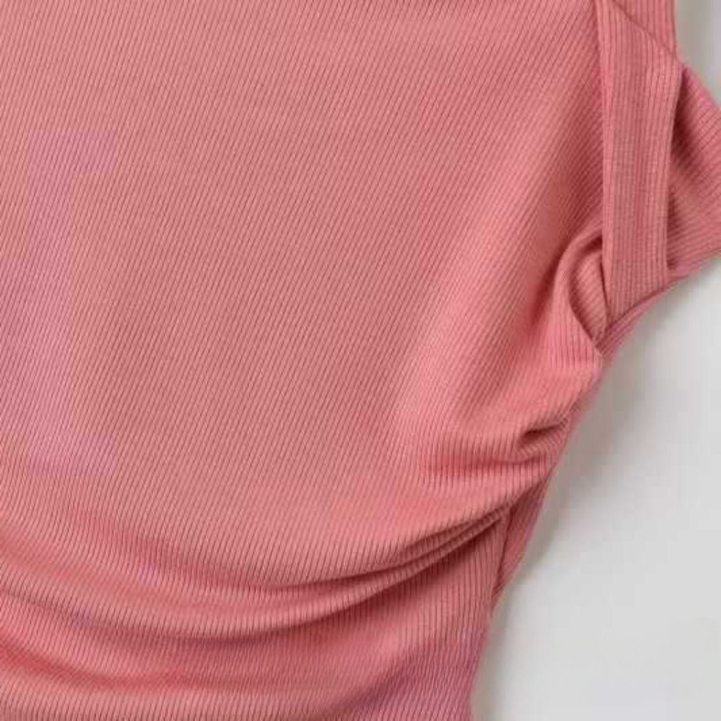 Vesty - Solid Knit Halter Top - Bacis & Sexy