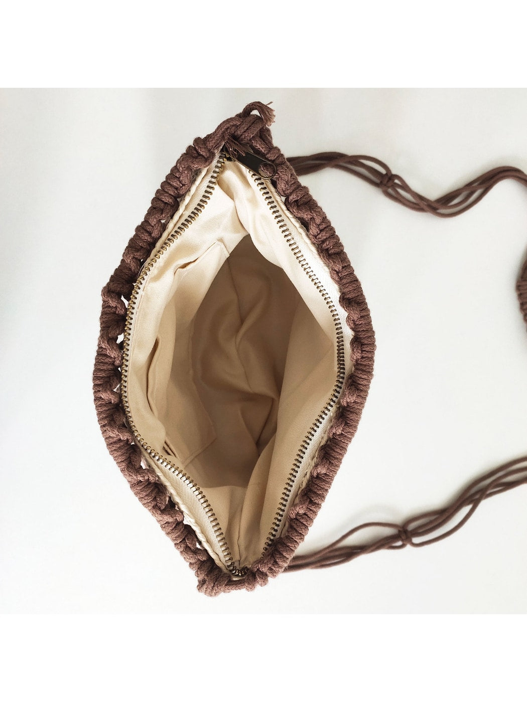 Cosbai - Woven Hollow Shoulder Bag