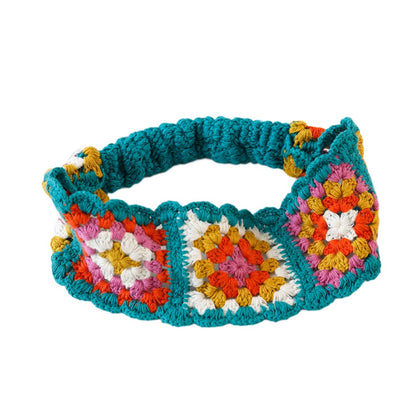 Scarvii - Cute Stylish Colorful Floral Knit Headband
