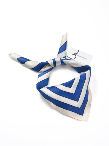 Scarvii - V Stripe Square Scarf