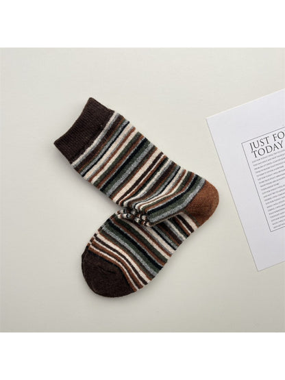 Rufia - Multi-Stripe Knit Crew Socks product image 4