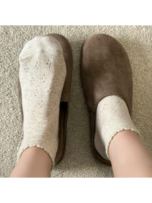 Rufia - Bow Detail Ruffle Ankle Socks