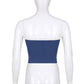 Vesty - Retro Color-Block Knit Tank
