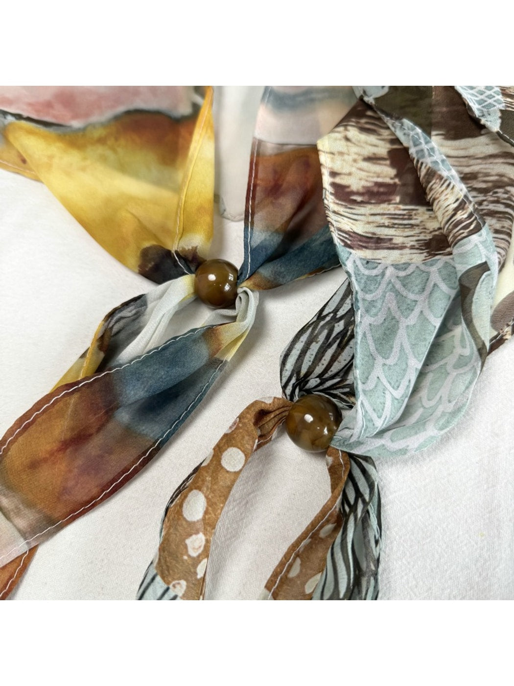 Scarvii - Patterned Everyday Fashion Triangle Scarf