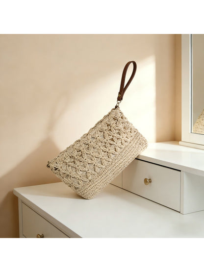 Cosbai - Boho Crochet Crossbody Purse - image 2