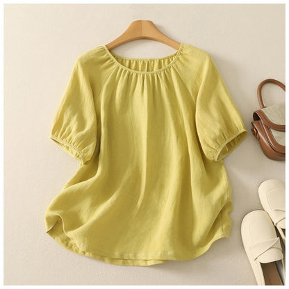 Crosa - Loose Open-Knit Blouse