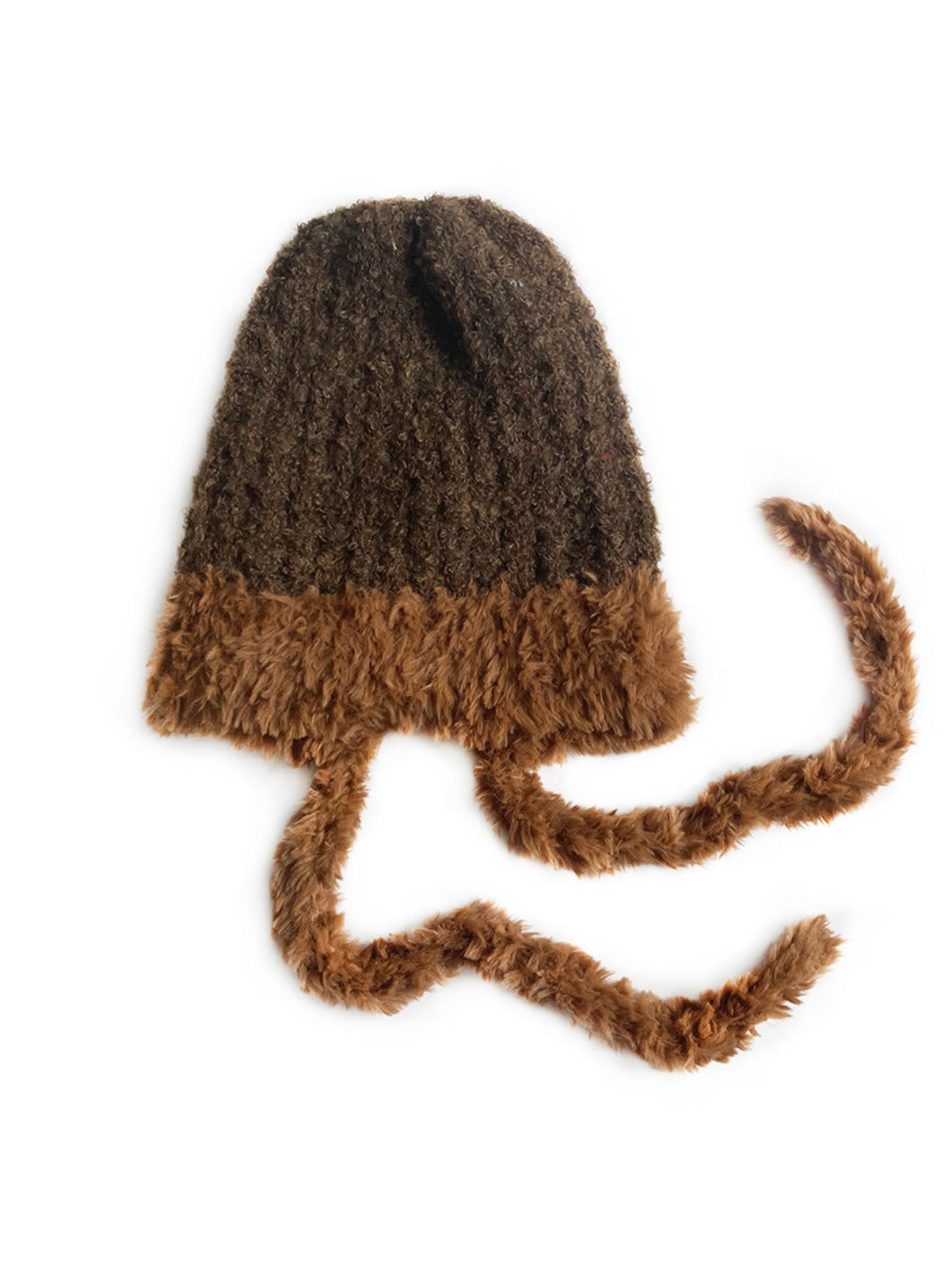 Haila - Octopus-Shaped Knitted Beanie with Braids