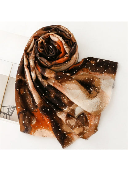 Scarvii - Modern Abstract Speckle Pattern Scarf