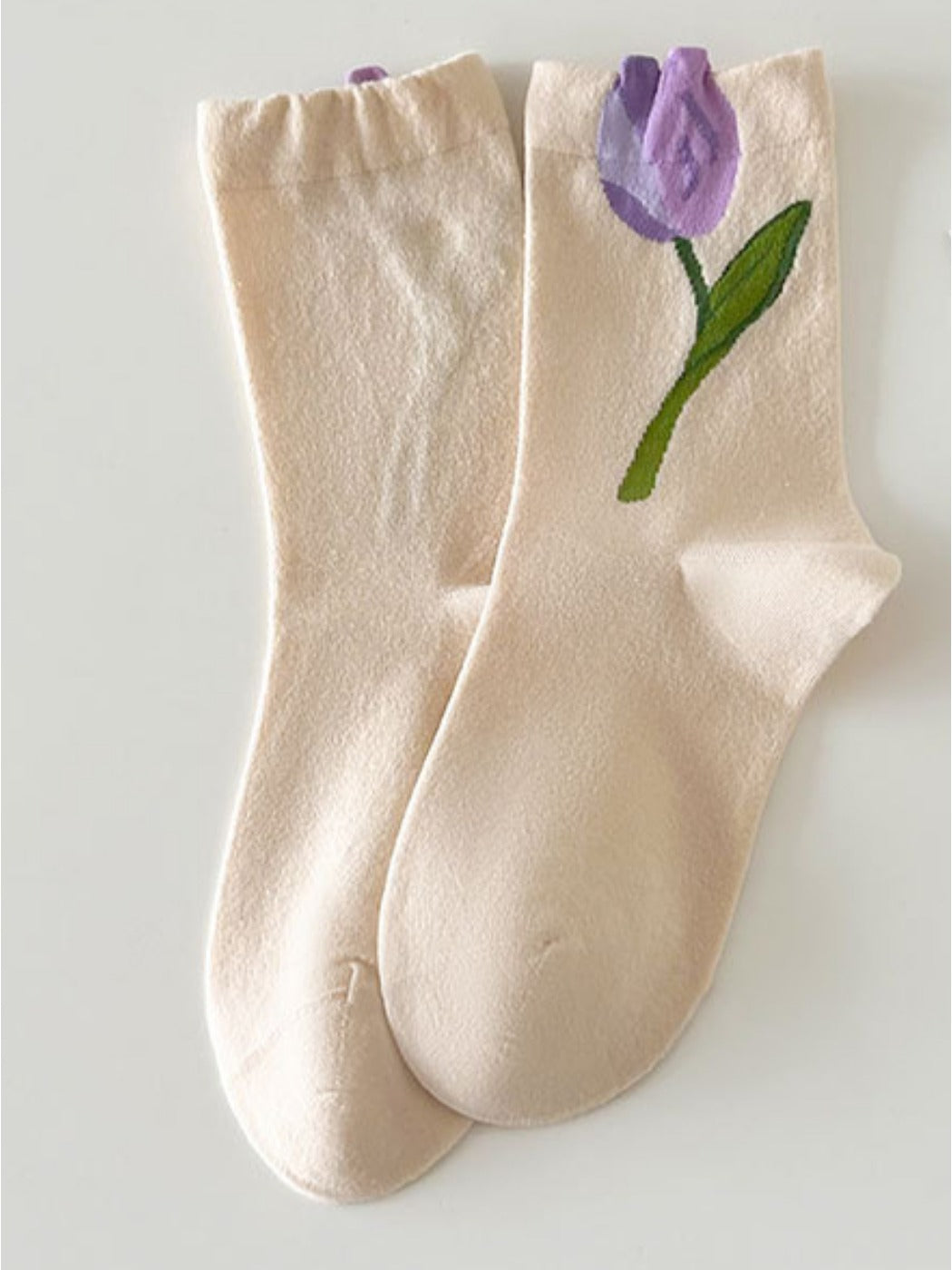 Rufia - Simple Tulip Quarter-Calf Socks – Fresh & Feminine