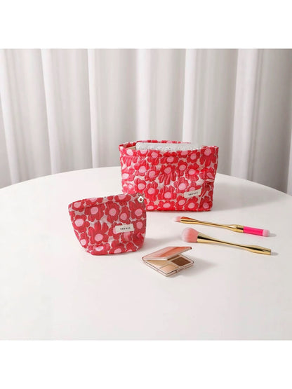 Cosbai - Sweet Style Floral Cosmetic Storage Bag