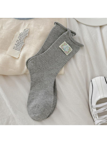 Rufia - Sweet Bow Detail Ruffle Crew Socks