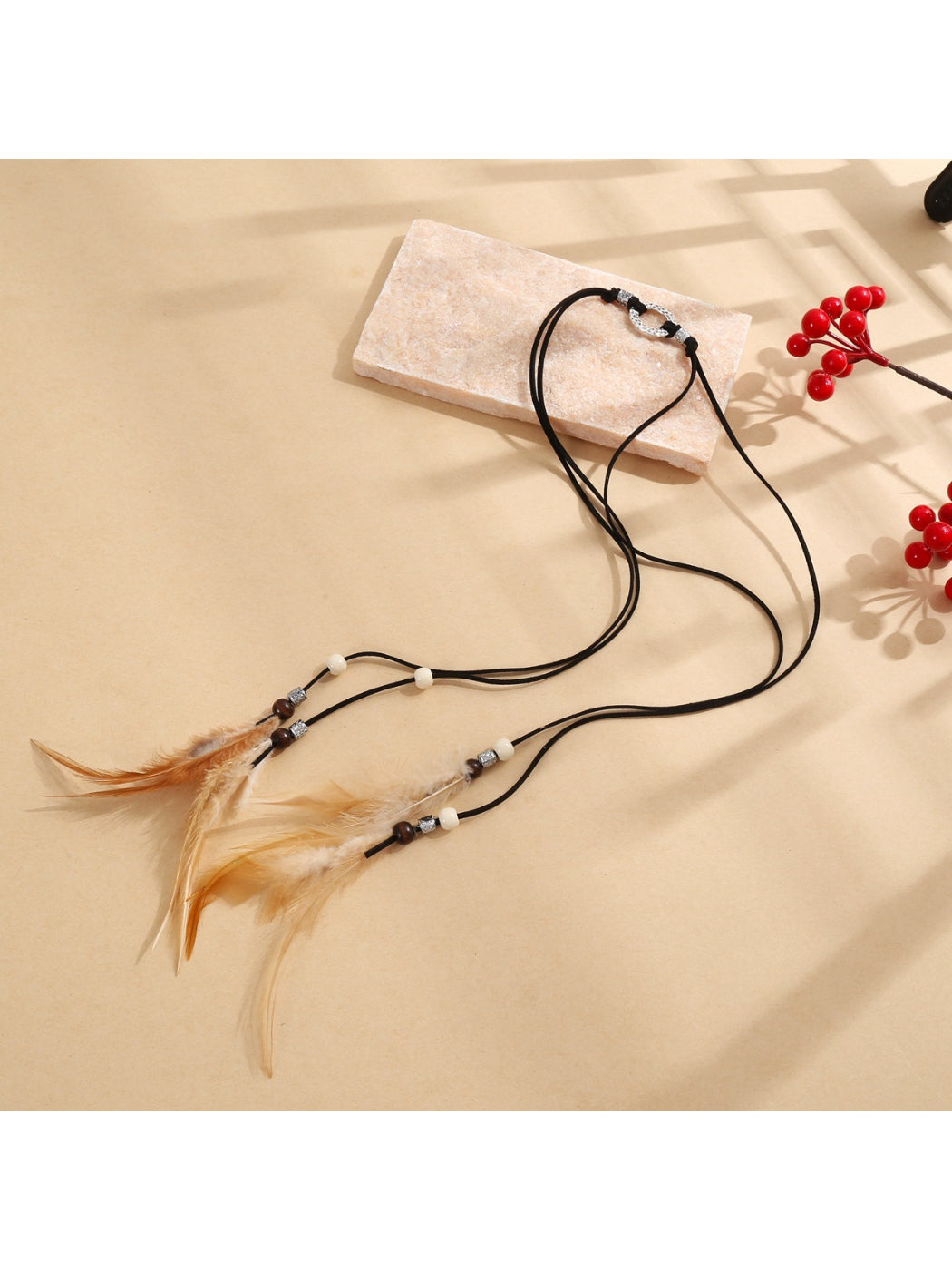 Hairish - Boho Feather Hair Headband