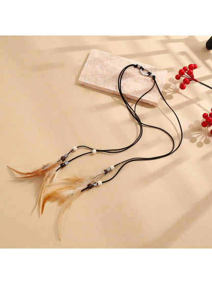 Hairish - Boho Feather Hair Headband