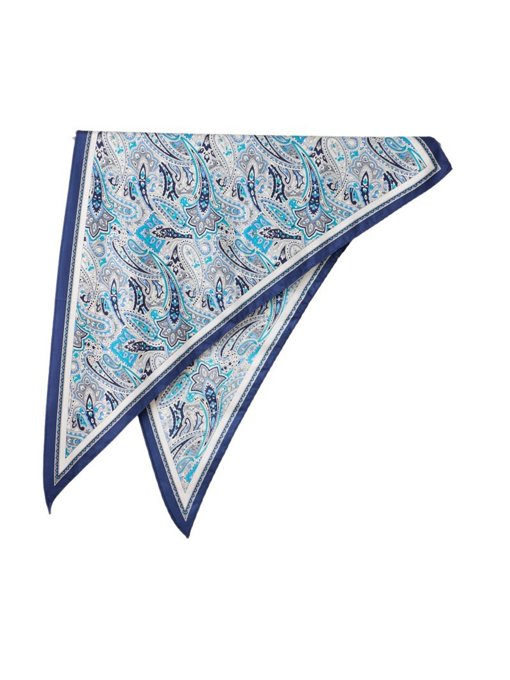 Scarvii - Decorative Paisley Pattern Triangle Bandana