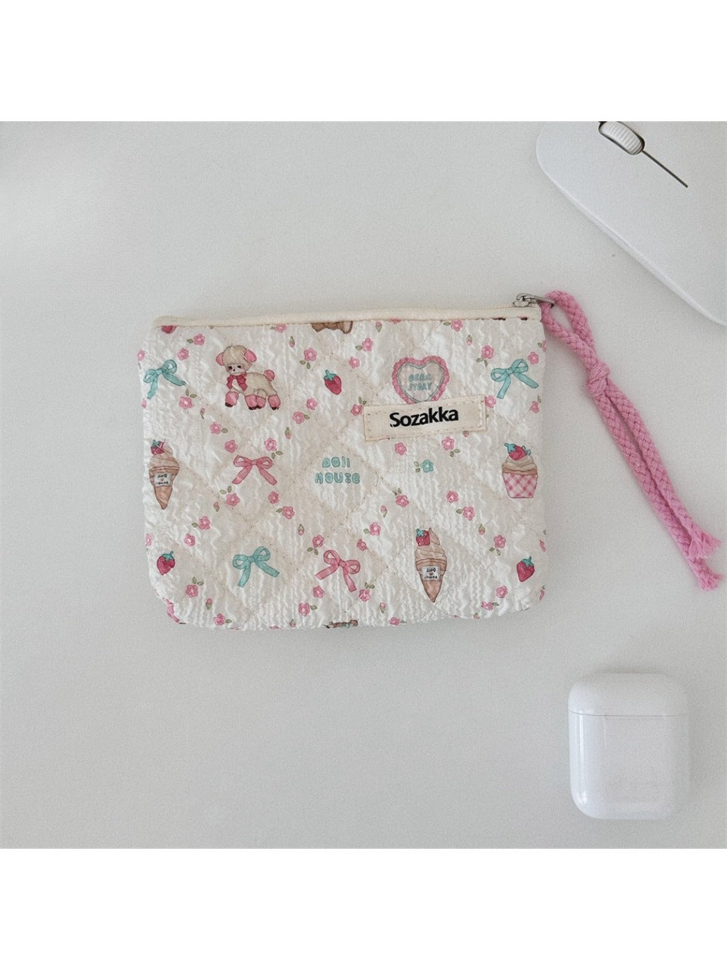 Cosbai - Soft Coin Purse & Pouch with Animals Pattern