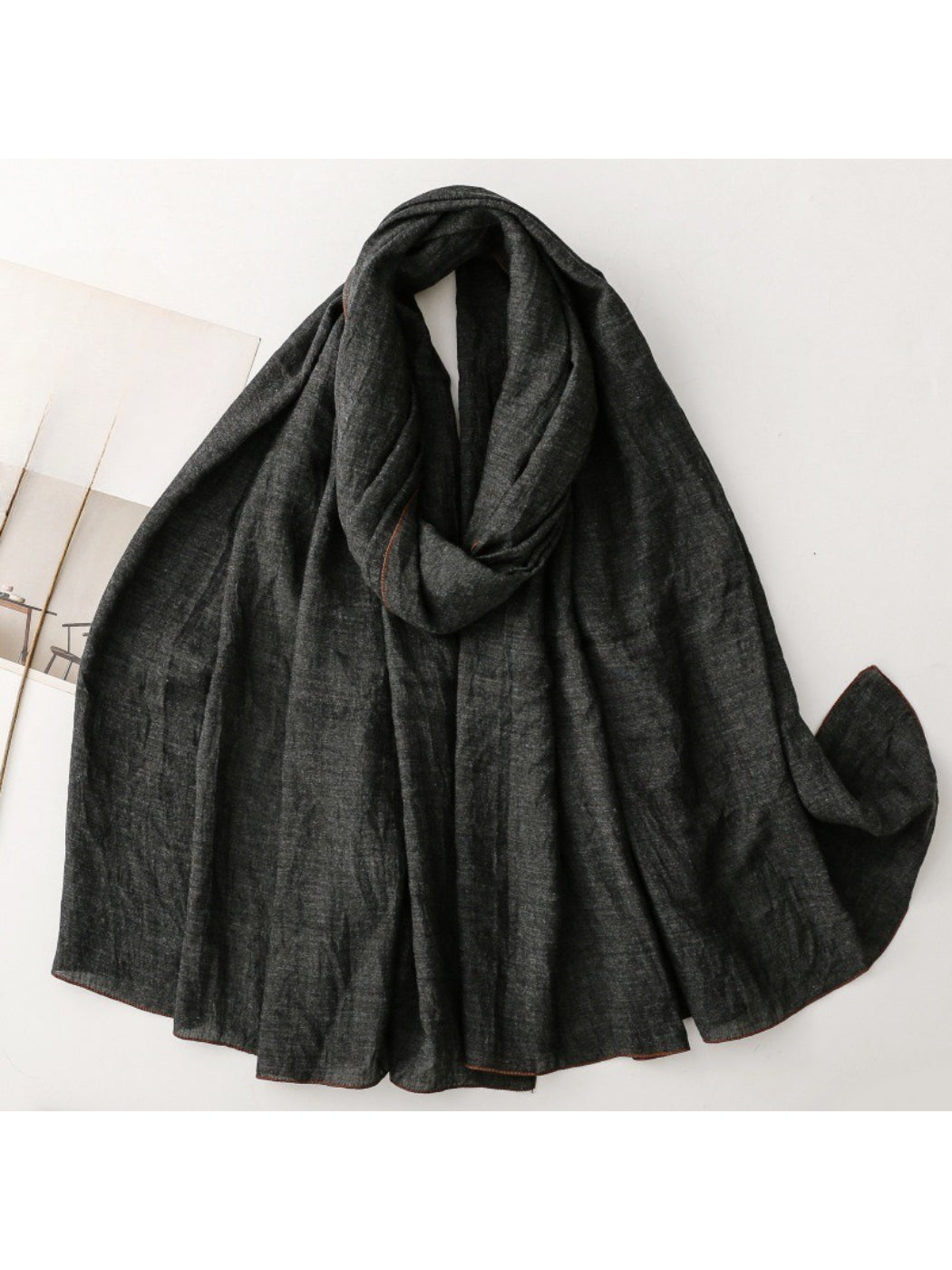 Scarvii - Fluid Draped Texture Everyday Scarf