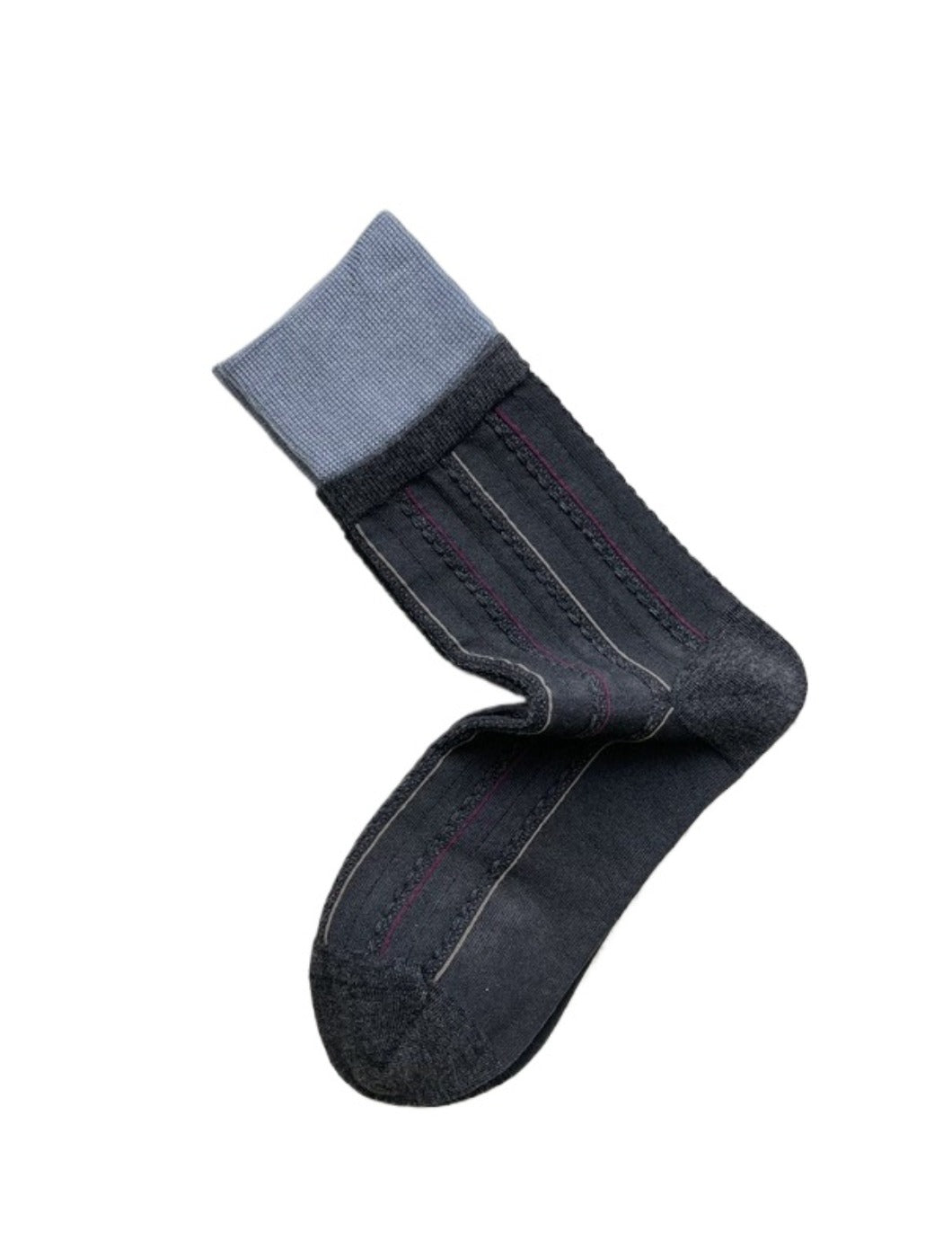 Rufia - Color-Block Mid-Calf Socks – Minimalist & Warm