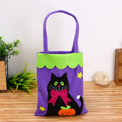 Cosbai - Halloween Themed Tote Bag with Cute Design