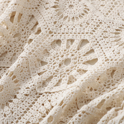 Crosa Crochet Hollow Out Cardigan for Women alternate product view